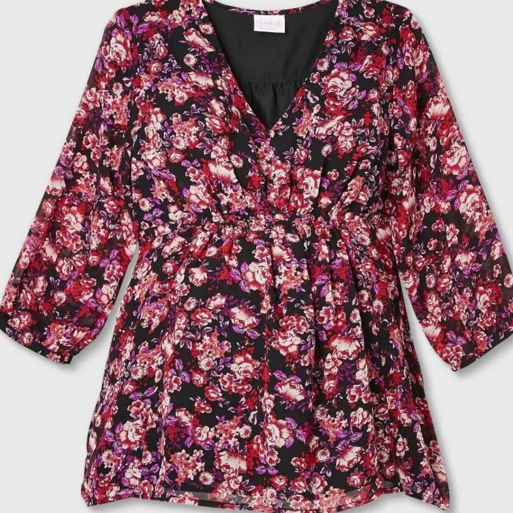 Isabel Maternity XXL floral top